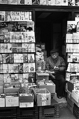 The book seller...
