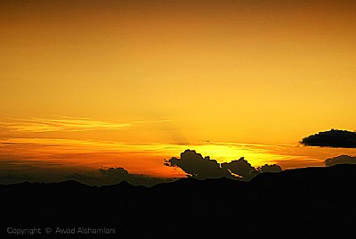 Mountain clouds