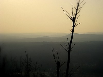 Hills in the distance