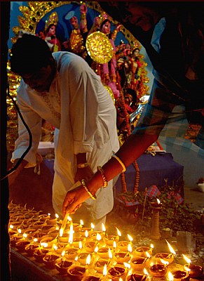 sandhi puja