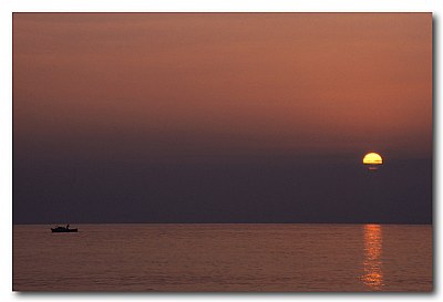 Sunset at Sharm el Sheik 