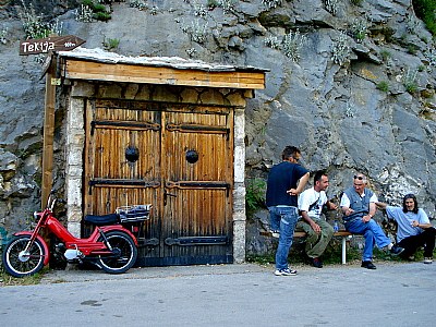 Red Motorbike