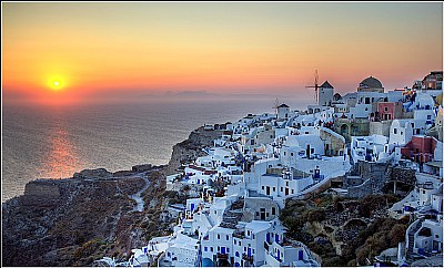 Sunset in OIA