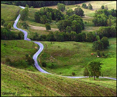 The winding road