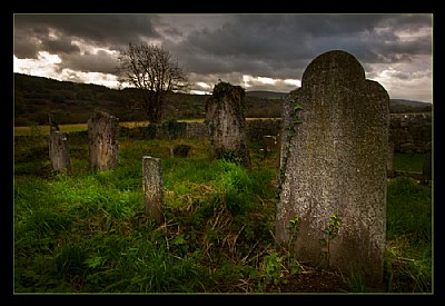 Graveyard at Dusk