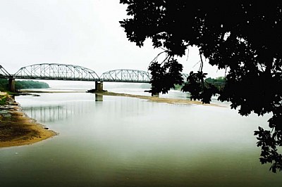 Arkansas River-Rainy Day