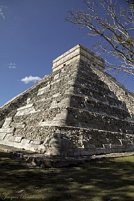 close view of the pyramid