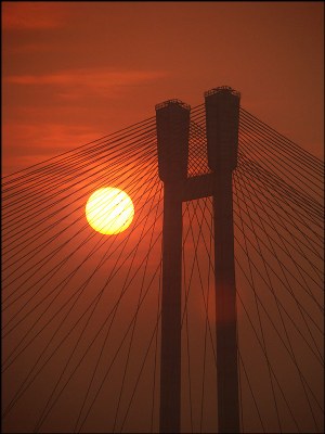 Kolkata Riverside (Vidyasagar Setu)