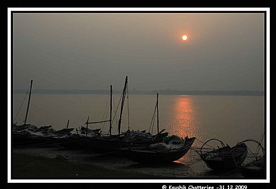 Last Sun set of  - 2009