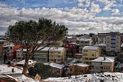 .istanbul snow