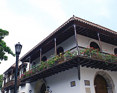 Old House & Flowers