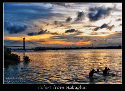 Colors from Babughat, Kolkata