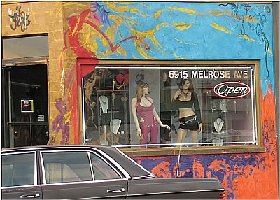 Melrose Ave Shop Window
