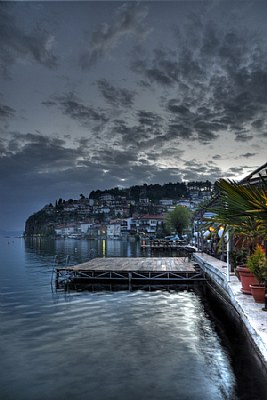 Evening at Ohrid 
