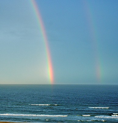 Rainbow & Sea