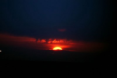 sun set