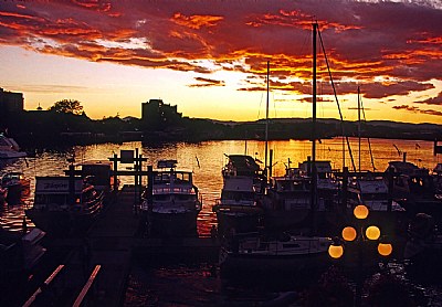 Victoria Harbor Sunset