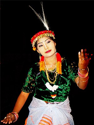 Manipuri dancer