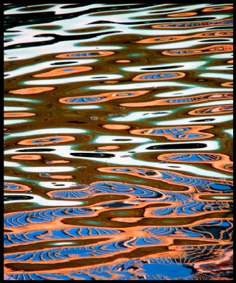  Water  Reflections Abstract