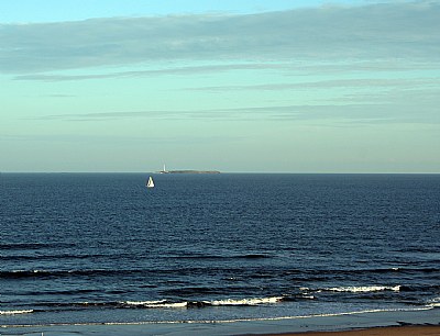 Sailboat & Lighthouse