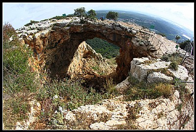 Arch cave at Israel