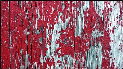 old red paint