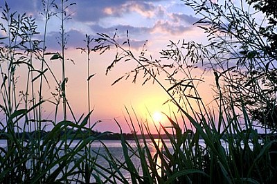 Sunset At Loe's Highport