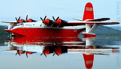 Waterbomber for Forest Fires