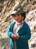 children of The Lares Valley, Peru