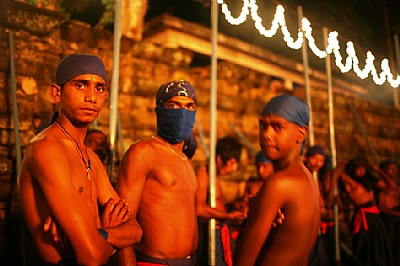 Torch Bearers - Esala Perahera Kandy Sri Lanka