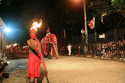 Torch Bearers - Esala Perahera Kandy Sri Lanka