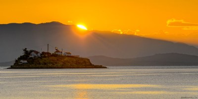 Sunrise over Chrome Island