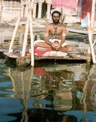 Spiritual.Holy River. India.