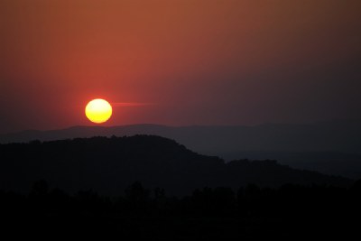West Virginia sunset