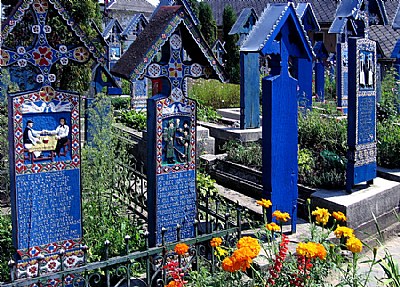 cemetery with stories