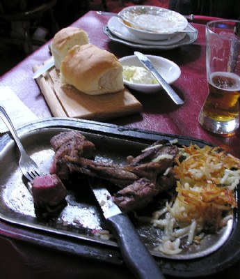 Last steak in Montana