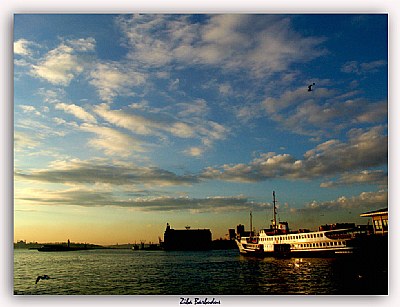 Sunset on Kadikoy