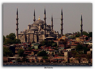 The Blue Mosque in different view