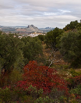 Antequera Lovers Leap in autumn
