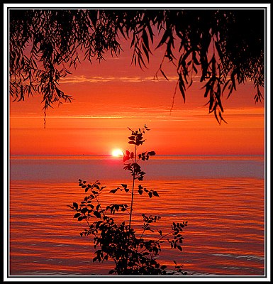 Lake of rising Sun-V