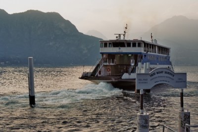 Night Ferry at Bellagio