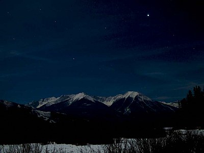 Rocky Mountain Moonlight