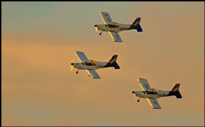 SUNSET FLIGHT