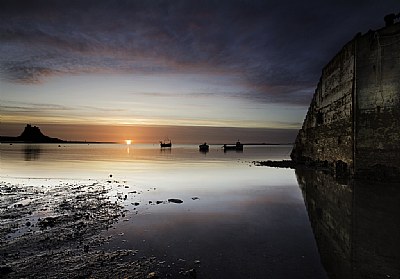 Holy Island Dawn