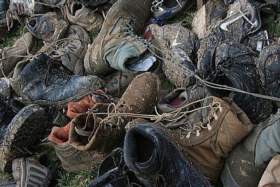 Discarded Boots