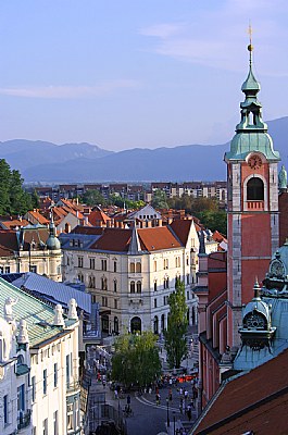 Church & City View