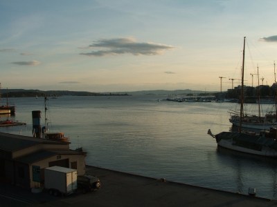 Evening port