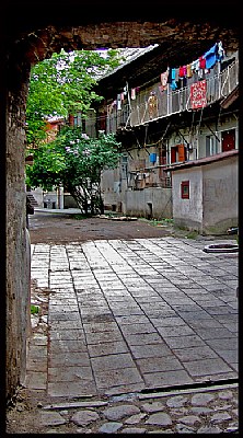 Courtyard from the childhood...