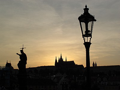 Prague le soir