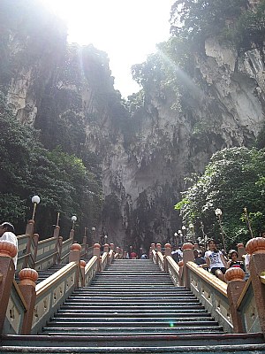 272 concrete steps to caves